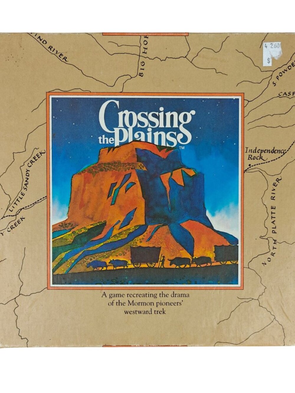 Crossing The Plains Deseret Books 1984 Pioneer Simulation Game Complete
